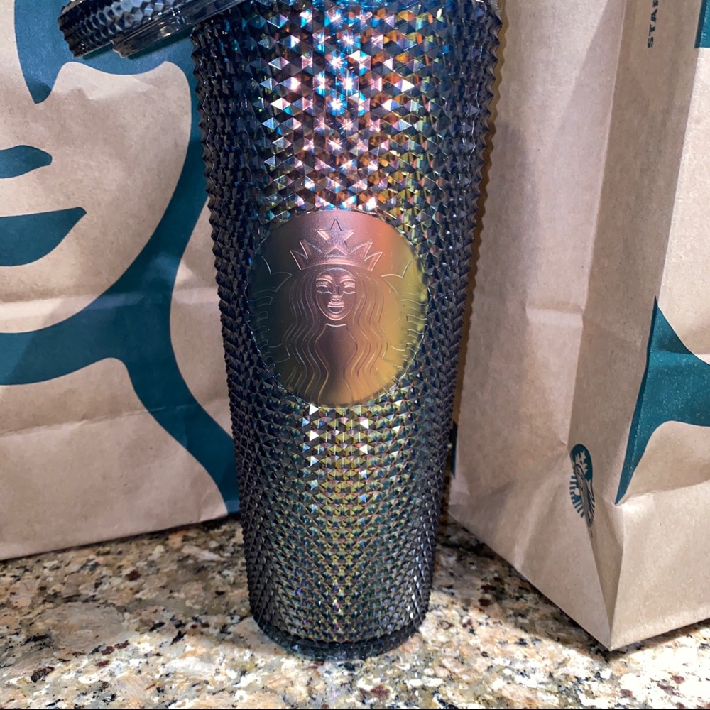 Starbucks studded dark unicorn tumbler - Picture 3 of 3
